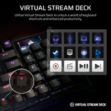 Corsair RGB clavier gaming mécanique Noir, Layout US (QWERTY), Corsair MLX Plasma, 96%