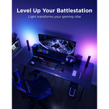 Govee RGBICWW Light Bar, Bande de LED Noir, 2 pièces