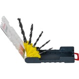 KWB Jeu de forets hélicoïdaux pour le bois 5 pièces, Jeu de mèches de perceuse 4-10mm