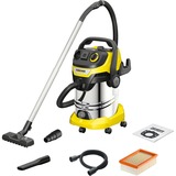 Kärcher WD 6 P S V-30/6/22/T, Aspirateur sec/humide Jaune/en acier inoxydable, 1.628-360.0