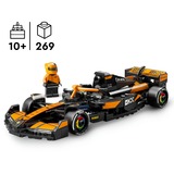 LEGO Champions de la vitesse - Voiture de course McLaren F1 Team MCL38, Jouets de construction 77251