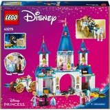 LEGO Disney Princess - Château de Cendrillon et calèche, Jouets de construction 43275