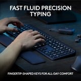 Logitech MX Keys S Advanced, clavier Graphite, Mise en page aux États-Unis (international)