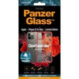 PanzerGlass ClearCaseColor iPhone 12 Pro Max, Housse/Étui smartphone Transparent/Rouge