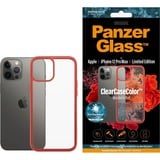 PanzerGlass ClearCaseColor iPhone 12 Pro Max, Housse smartphone Transparent/Rouge