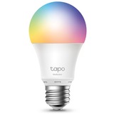 TP-Link Tapo L530E éclairage intelligent Ampoule intelligente 8,7 W Métallique, Blanc Wi-Fi, Lampe à LED Ampoule intelligente, Métallique, Blanc, Wi-Fi, LED, E27, Multicolore