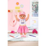 ZAPF Creation BABY born - Ensemble de casquettes de baseball pour l'école maternelle, Accessoires de poupée 36 cm