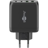 goobay 68W GaN USB-C PD Multiport Quick Charger, Chargeur Noir
