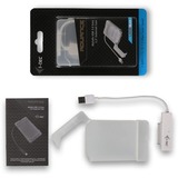 i-tec MySafe USB 3.0 Easy 2.5" External Case – White, Boîtier disque dur Blanc/transparent, Boîtier disque dur/SSD, 2.5", SATA, Série ATA II, Série ATA III, 5 Gbit/s, Connectivité USB, Blanc