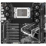 ASRock WRX90 WS EVO carte mère socket sTR5 Noir/Argent, RAID, 2x 2,5Gb-LAN, Sound