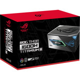 ASUS ROG Thor Titanium III EVO (ROG Equalizer) alimentation modulaire 1600 watt Noir, 2x 12V-2x6, 4x PCIe