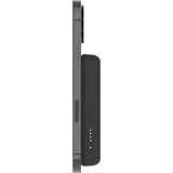 Belkin BoostCharge Power bank sans fil magnétique 5000mAh + support, Powerbank Noir, 5.000 mAh