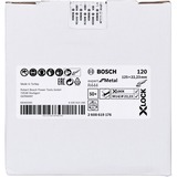 Bosch X-LOCK R444 EXPERT FOR METAL Disque de ponçage, Meule d’affûtage Disque de ponçage, Moyeu plat, Acier, Bosch, 2,22 cm, 12,5 cm