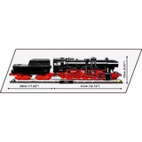 COBI DR BR 52 Locomotive à vapeur et sémaphore ferroviaire, Jouets de construction COBI-6287, échelle 1:35