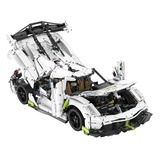 CaDA Master - Fantasma Sports Car, Jouets de construction C61048W, Échelle 1:8