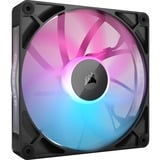 Corsair Corsair iCUE RX140 RGB Dual Kit, Ventilateur de boîtier Noir,  4 broches PWM