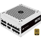 Corsair RM750 White (2021) alimentation Blanc, 750 W, 100 - 240 V, 47 - 63 Hz, 10 - 5 A, 150 W, 750 W