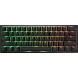 Ducky One 2 Pro Mini, clavier gaming Noir, Layout BE, Cherry MX2A Brown, BE Layout, Cherry MX2A Brown, RGB leds, ABS, 60%