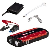 Einhell CE-JS 8 banque d'alimentation électrique Lithium Polymère (LiPo) 7500 mAh Noir, Rouge, Batterie portable Rouge/Noir, Noir, Rouge, Universel, LED, Lithium Polymère (LiPo), 7500 mAh, Allume-cigare, CC, USB