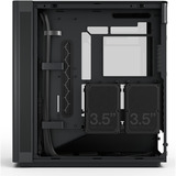 Fractal Design Define One boîtier midi tower Noir | 2x USB-A | 1x USB-C | Window