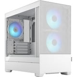 Fractal Design Pop Mini Air RGB boîtier midi tower Blanc | 2x USB-A | RGB | Verre Trempé