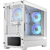 Fractal Design Pop Mini Air RGB boîtier midi tower Blanc | 2x USB-A | RGB | Verre Trempé