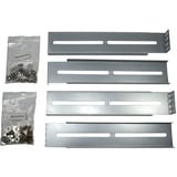 Inter-Tech Jeu de rails télescopiques 26" pour boîtier IPC Argent