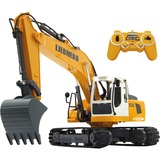 Jamara Liebherr R936 modèle radiocommandé Excavatrice Moteur électrique 1:20, RC Jaune, Excavatrice, 1:20, 8 an(s), 1,22 kg