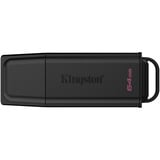 Kingston DataTraveler Exodia 64 Go, Clé USB Noir, USB-A 3.2 Gen 1 (5 Gbit/s)