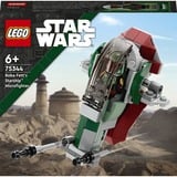 LEGO Star Wars - Le vaisseau de Boba Fett - Microfighter, Jouets de construction 