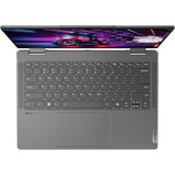 Lenovo Yoga 7 2-en-1 14AHP9 (83DK0061MB) 14" PC portable  Gris | Ryzen 5 8640HS | Radeon 760M | 16 Go | SSD 512 Go