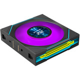 Lian Li UNI FAN SL-INF LCD FLEX 120 Reverse ventilateurs de boîtier RGB  Noir, 3 pièces, 120 x 124 x 28 mm, PWM, contrôleur inclus