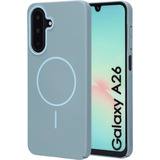 Mobiparts Samsung Galaxy A26 - Slim Line MagSafe Case, Housse smartphone gris-vert