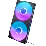 NZXT F240 RGB CORE ventilateurs de boîtier Noir, 2 pièces, 240 x 120 x 26 mm