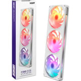 NZXT F360 RGB Reverse ventilateurs de boîtier Blanc, 3 pièces, 360 x 120 x 25 mm, PWM