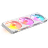 NZXT F360 RGB Reverse ventilateurs de boîtier Blanc, 3 pièces, 360 x 120 x 25 mm, PWM