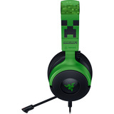 Razer Kraken V4 X - Édition Minecraft casque gaming over-ear Noir/Vert, PC, PlayStation 5, Nintendo Switch