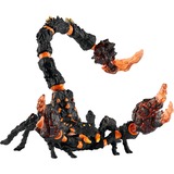 Schleich ELDRADOR CREATURES Scorpion de lave, Figurine Noir/Orange, 7 an(s), Multicolore, Plastique