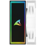 Sharkoon A40 RGB Refroidisseur CPU Blanc, Connecteur de ventilateur PWM à 4 broches