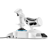 Thrustmaster T.Flight Hotas 5 Microsoft Flight Simulator Edition Blanc USB simulation de vol Numérique PC, PlayStation 5, PlayStation 4, Contrôleur  Blanc/Noir, simulation de vol, PC, PlayStation 5, PlayStation 4, Touche Partage, Touche mode, Touche Options, Numérique, Avec fil, USB