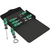 Wera Kraftform 300/7 Set 3 tournevis Kraftform Plus Noir/Vert, 7 pièces