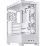 ASUS A31 PLUS boîtier midi tower Blanc | 2x USB-A | 2x USB-C | Window