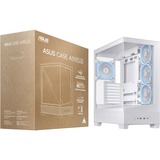 ASUS A31 PLUS boîtier midi tower Blanc | 2x USB-A | 2x USB-C | Window