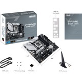 ASUS PRIME B760M-A WIFI carte mère socket 1700 Noir/Argent, RAID, 2.5Gb-LAN, WLAN, BT, Sound, µATX