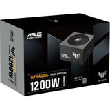 ASUS TUF-GAMING-1200P alimentation modulaire 1200 watt Noir, 1x 12V-2x6, 3x PCIe