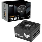 ASUS TUF Gaming Platinum alimentation modulaire 1200 watt Noir, 1x 12V-2x6, 3x PCIe