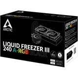 Arctic Liquid Freezer III 240 A-RGB, Watercooling Noir, 4 broches PWM