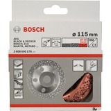 Bosch 2 608 600 178 Disque de ponçage accessoire pour meuleuse d'angle, Meule d’affûtage Disque de ponçage, Bosch, 2,22 cm, 11,5 cm, 1 pièce(s)