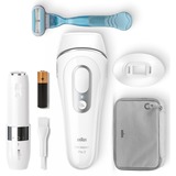 Braun Silk-expert Pro IPL PL3129 Lumière pulsée Argent, Blanc, Dépilatoire Blanc/Argent, Argent, Blanc, Lumière pulsée, Royaume-Uni, NE PAS UTILISER sur :• le cuir chevelu, les sourcils et autour des yeux. Utiliser l’appareil..., Secteur, Lithium-Ion (Li-Ion)