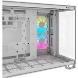 Corsair iCUE LINK 2500X RGB mini tower, boîtier pc Blanc | 2x USB-A | 1x USB-C | RGB | Verre Trempé